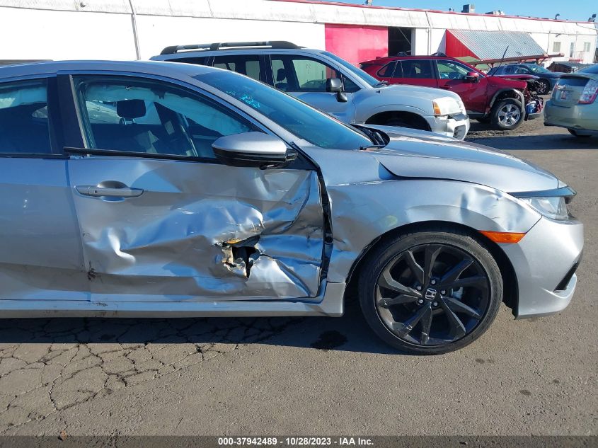 VIN 19XFC2F89ME202388 2021 HONDA CIVIC SEDAN SPORT