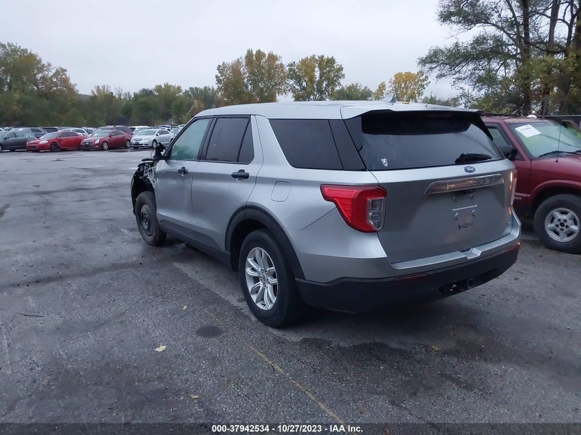 VIN 1FMSK8BH1LGC09405 2020 FORD EXPLORER BASE