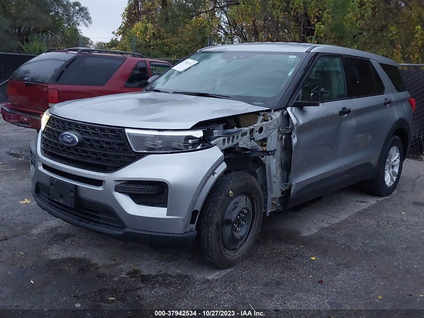 VIN 1FMSK8BH1LGC09405 2020 FORD EXPLORER BASE