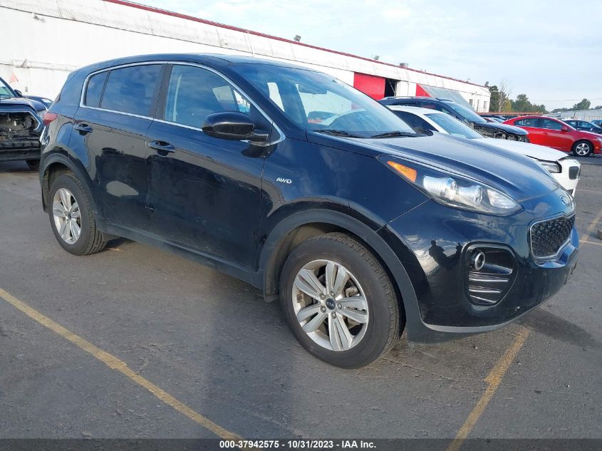 2018 KIA SPORTAGE LX - KNDPMCAC7J7468586