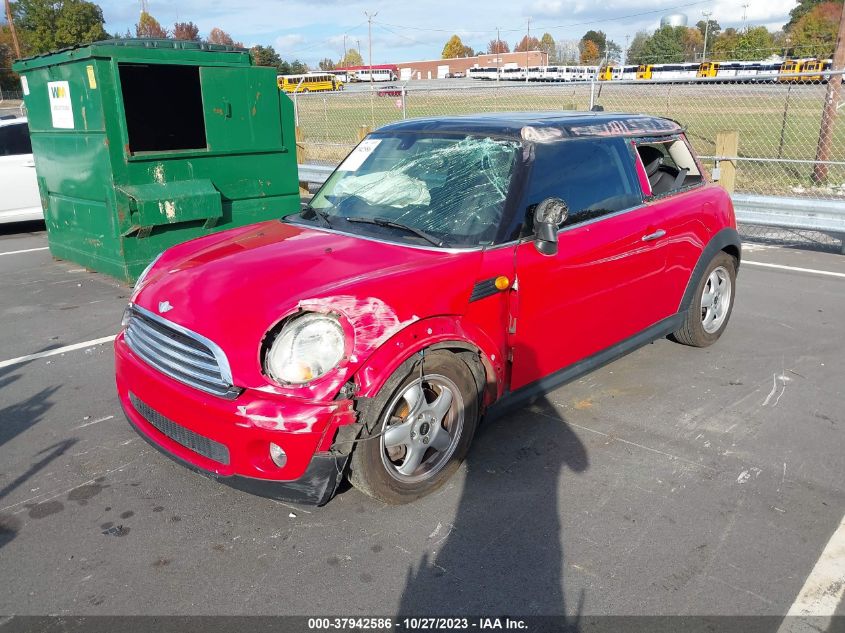 2013 MINI HARDTOP COOPER WMWSU3C54DT679732