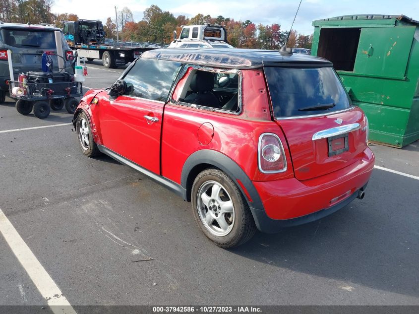 2013 MINI HARDTOP COOPER WMWSU3C54DT679732