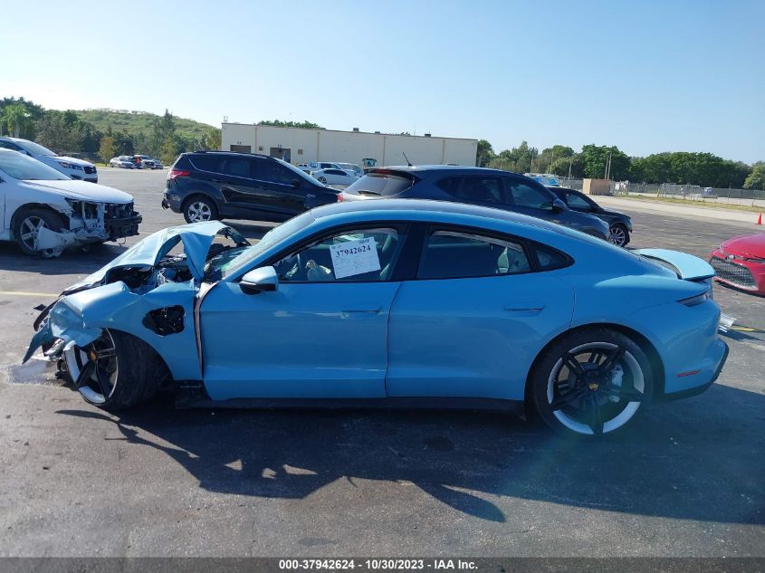 2022 PORSCHE TAYCAN - WP0AA2Y12NSA17102