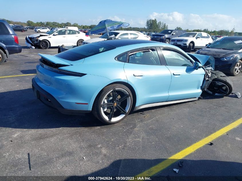 2022 PORSCHE TAYCAN - WP0AA2Y12NSA17102
