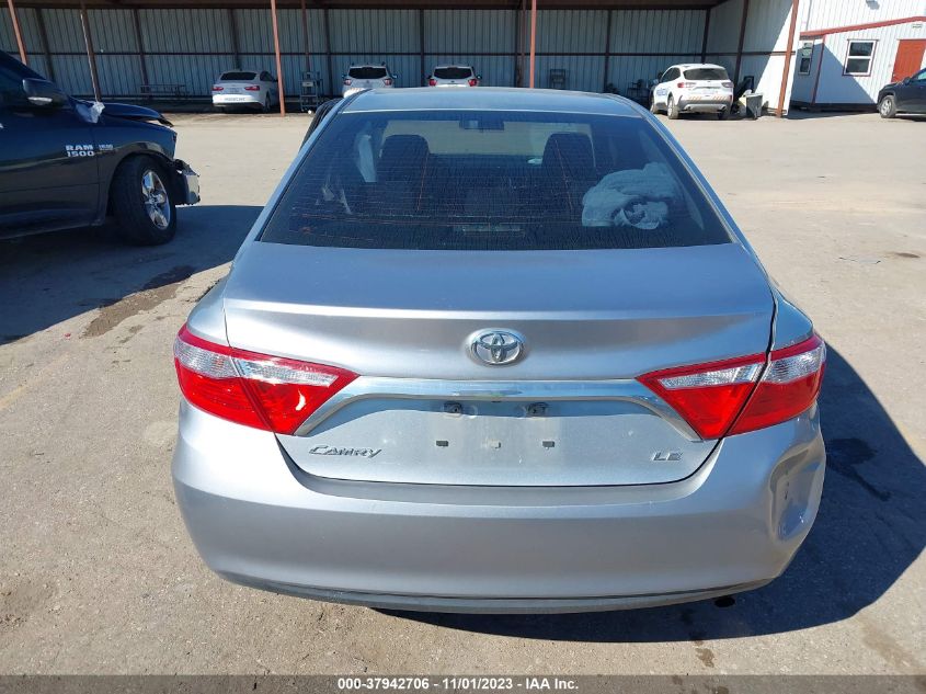 2015 TOYOTA CAMRY LE/XLE/SE/XSE - 4T4BF1FK1FR490652