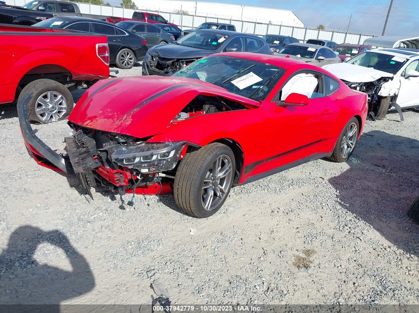 VIN 1FA6P8TH7R5108580 2024 FORD MUSTANG