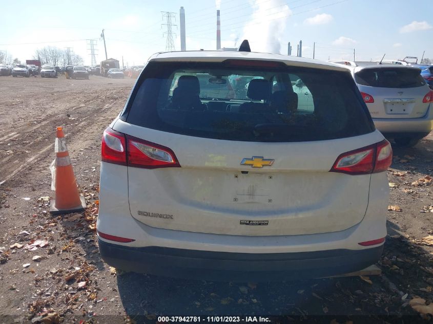 2019 CHEVROLET EQUINOX LS - 3GNAXHEV2KS640796