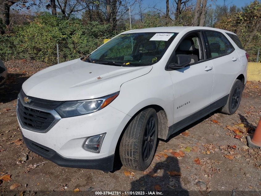 2019 CHEVROLET EQUINOX LS - 3GNAXHEV2KS640796