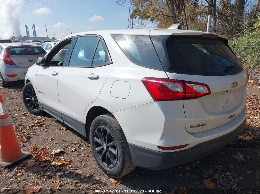 2019 CHEVROLET EQUINOX LS - 3GNAXHEV2KS640796