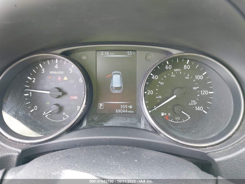 VIN KNMAT2MT4HP551594 2017 NISSAN ROGUE SV
