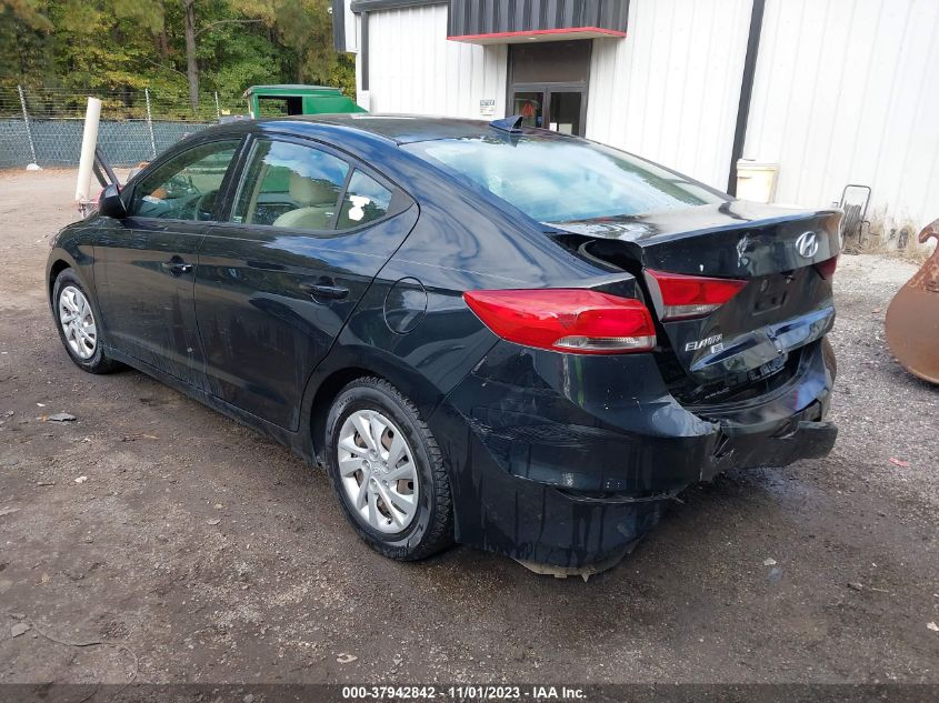 2018 HYUNDAI ELANTRA SE - 5NPD74LFXJH370526