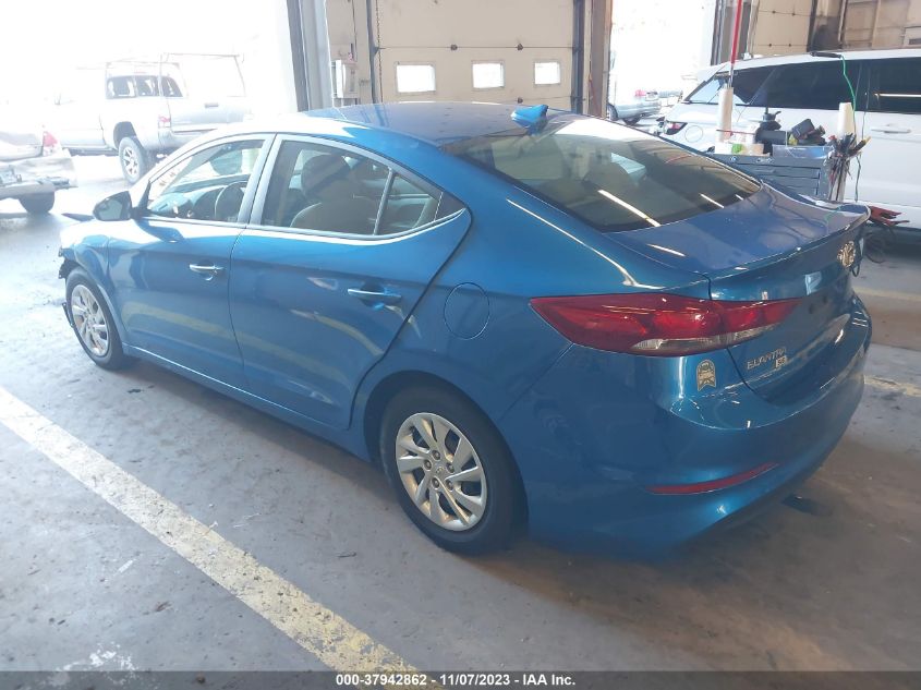 2018 HYUNDAI ELANTRA SE - 5NPD74LFXJH371692