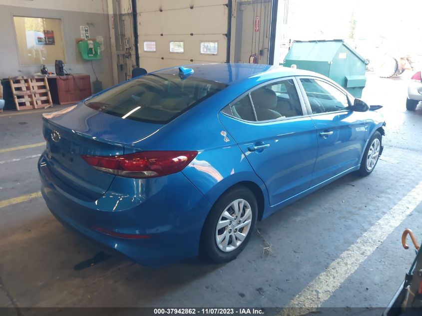 2018 HYUNDAI ELANTRA SE - 5NPD74LFXJH371692
