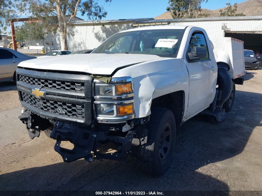 2014 CHEVROLET SILVERADO 1500 WORK TRUCK - 1GCNCPEH1EZ172917