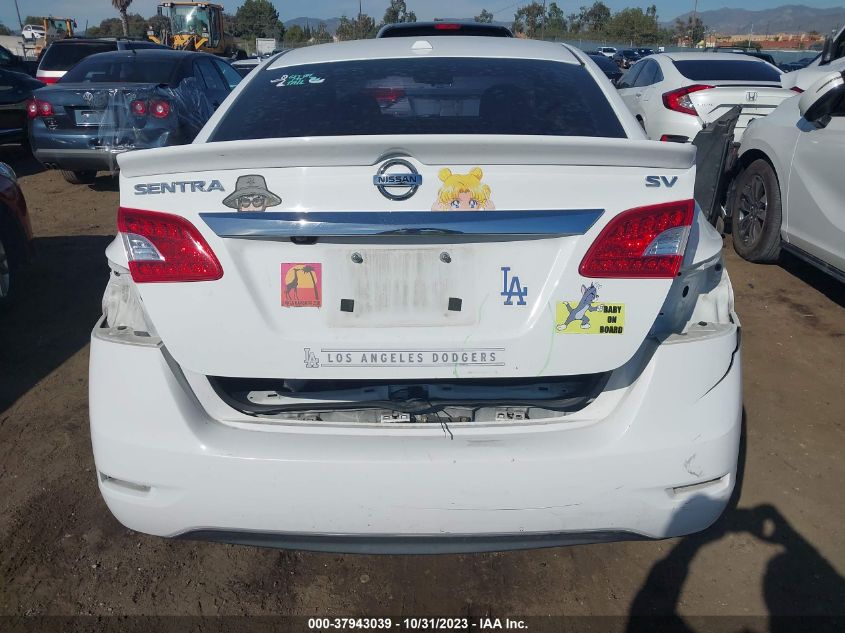 2015 NISSAN SENTRA SV - 3N1AB7AP6FY323067