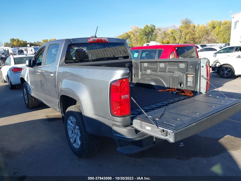 VIN 1GCGSCEA8K1116829 2019 CHEVROLET COLORADO LT