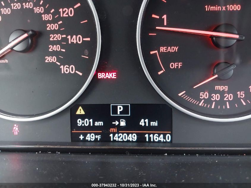 2014 BMW 3 SERIES 320I XDRIVE - WBA3C3G56ENS69408