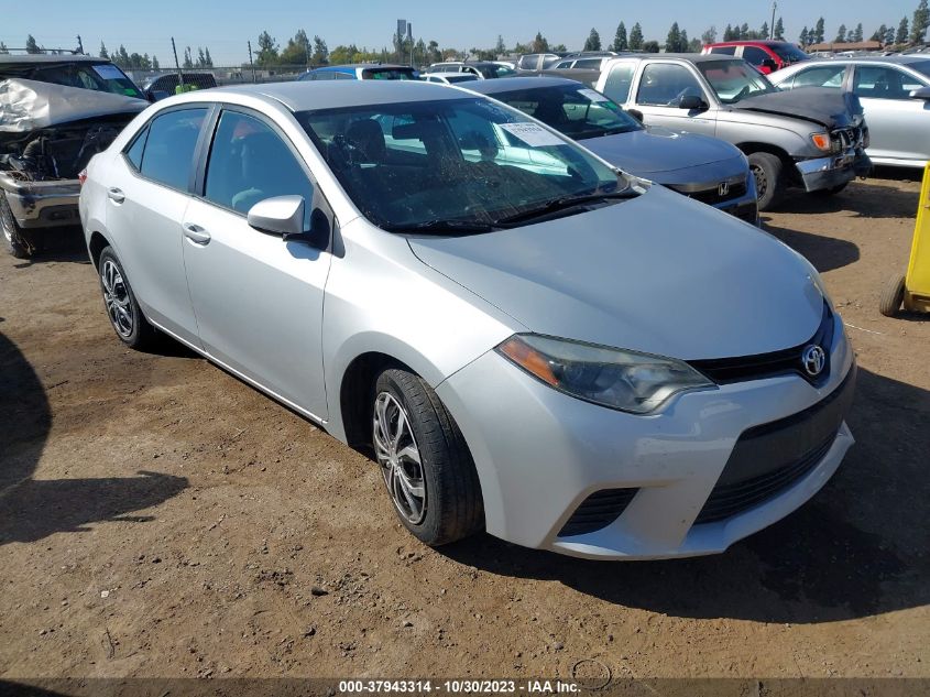 2014 TOYOTA COROLLA L/LE/LE PLS/PRM/S/S PLS - 2T1BURHE9EC041984