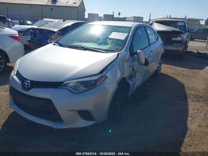 2014 TOYOTA COROLLA L/LE/LE PLS/PRM/S/S PLS - 2T1BURHE9EC041984