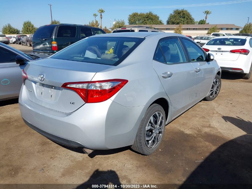 2014 TOYOTA COROLLA L/LE/LE PLS/PRM/S/S PLS - 2T1BURHE9EC041984