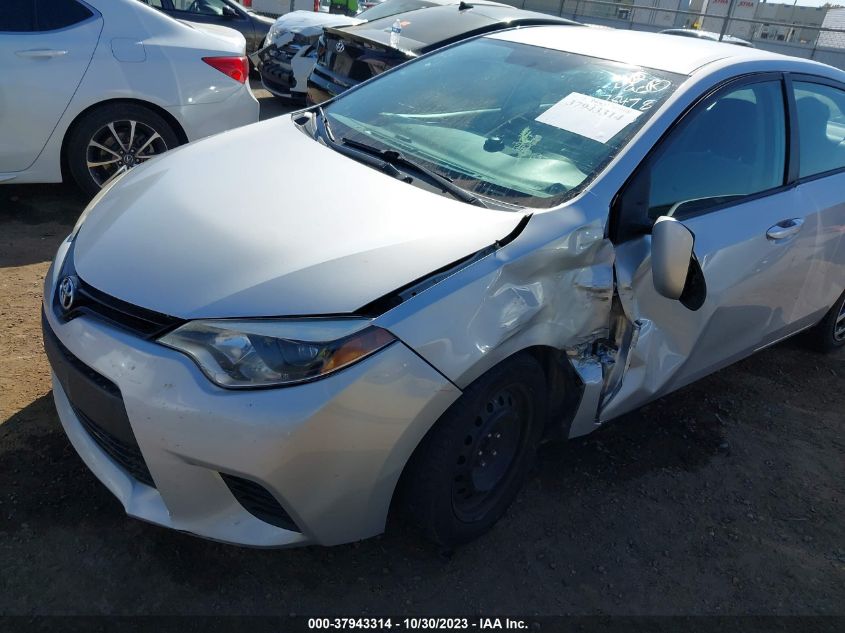 2014 TOYOTA COROLLA L/LE/LE PLS/PRM/S/S PLS - 2T1BURHE9EC041984