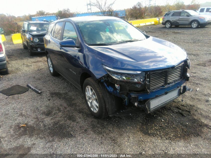 2022 CHEVROLET EQUINOX LT - 3GNAXUEV1NL257505