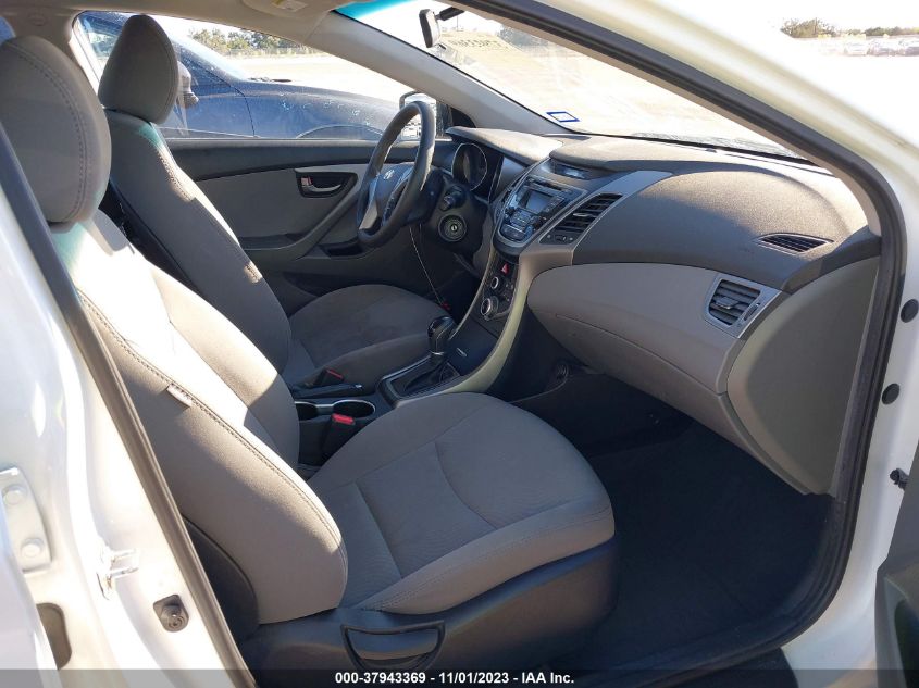 2016 HYUNDAI ELANTRA SE - 5NPDH4AEXGH726523