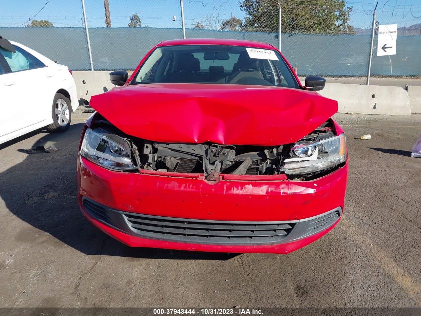 2013 VOLKSWAGEN JETTA SEDAN S - 3VW2K7AJ0DM436723