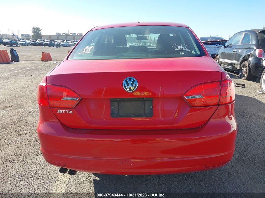 2013 VOLKSWAGEN JETTA SEDAN S - 3VW2K7AJ0DM436723