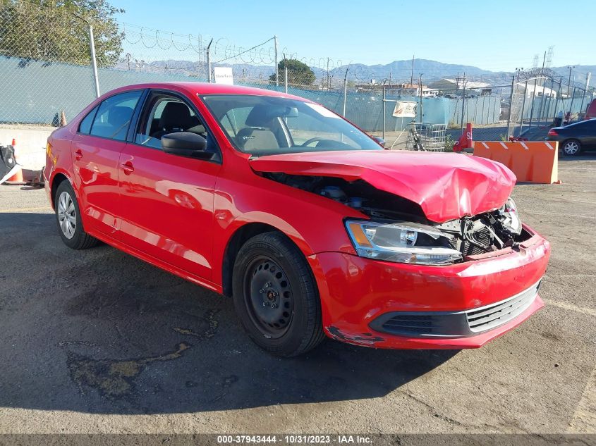 2013 VOLKSWAGEN JETTA SEDAN S - 3VW2K7AJ0DM436723