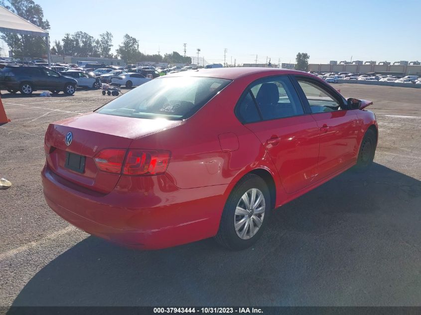 2013 VOLKSWAGEN JETTA SEDAN S - 3VW2K7AJ0DM436723