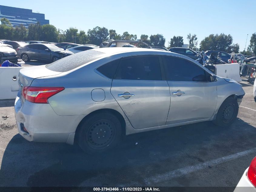 2019 NISSAN SENTRA S - 3N1AB7AP6KY376409