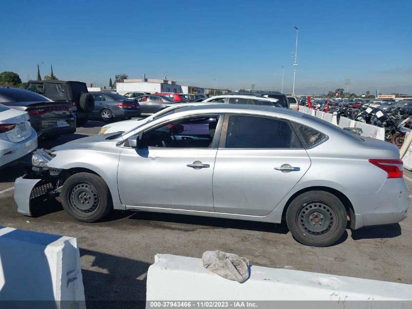 2019 NISSAN SENTRA S - 3N1AB7AP6KY376409