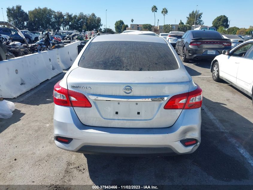 2019 NISSAN SENTRA S - 3N1AB7AP6KY376409