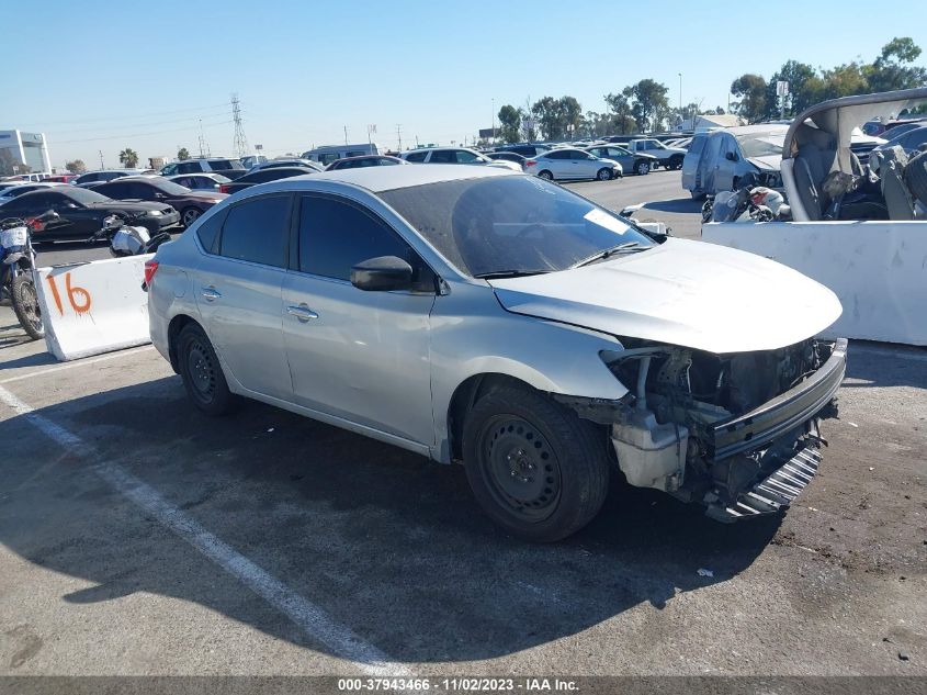 2019 NISSAN SENTRA S - 3N1AB7AP6KY376409