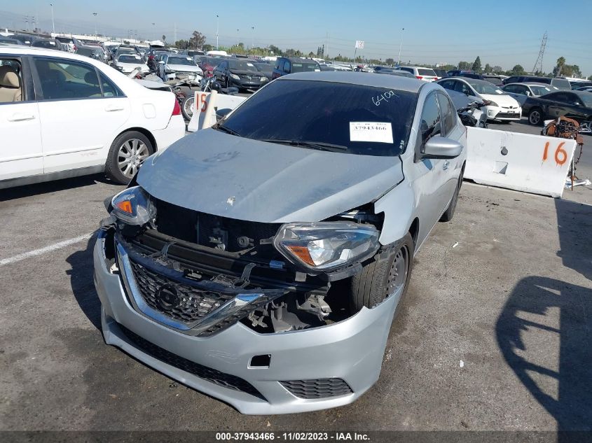 2019 NISSAN SENTRA S - 3N1AB7AP6KY376409
