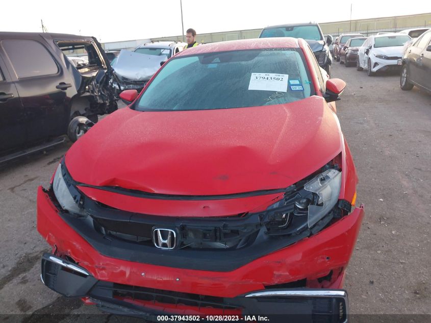 2019 HONDA CIVIC LX - 2HGFC2F6XKH513040