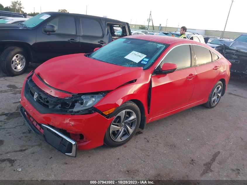 2019 HONDA CIVIC LX - 2HGFC2F6XKH513040
