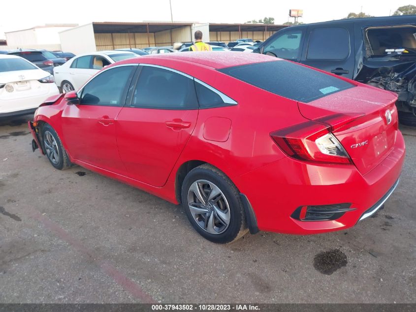 2019 HONDA CIVIC LX - 2HGFC2F6XKH513040