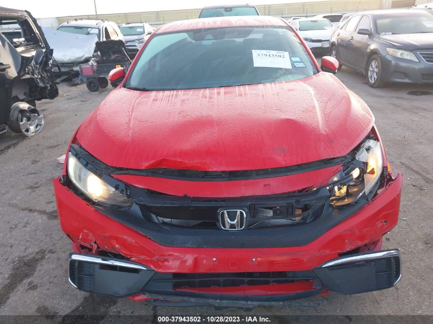 2019 HONDA CIVIC LX - 2HGFC2F6XKH513040