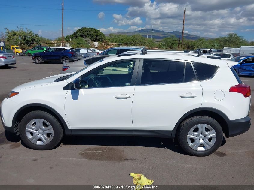 2014 TOYOTA RAV4 LE - JTMBFREV1EJ009405