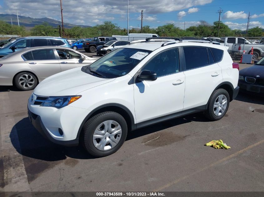 2014 TOYOTA RAV4 LE - JTMBFREV1EJ009405