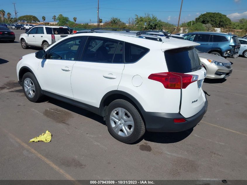 2014 TOYOTA RAV4 LE - JTMBFREV1EJ009405