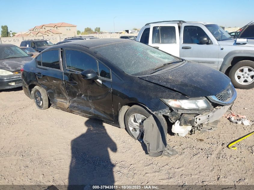 2013 HONDA CIVIC SDN LX - 19XFB2F53DE284174
