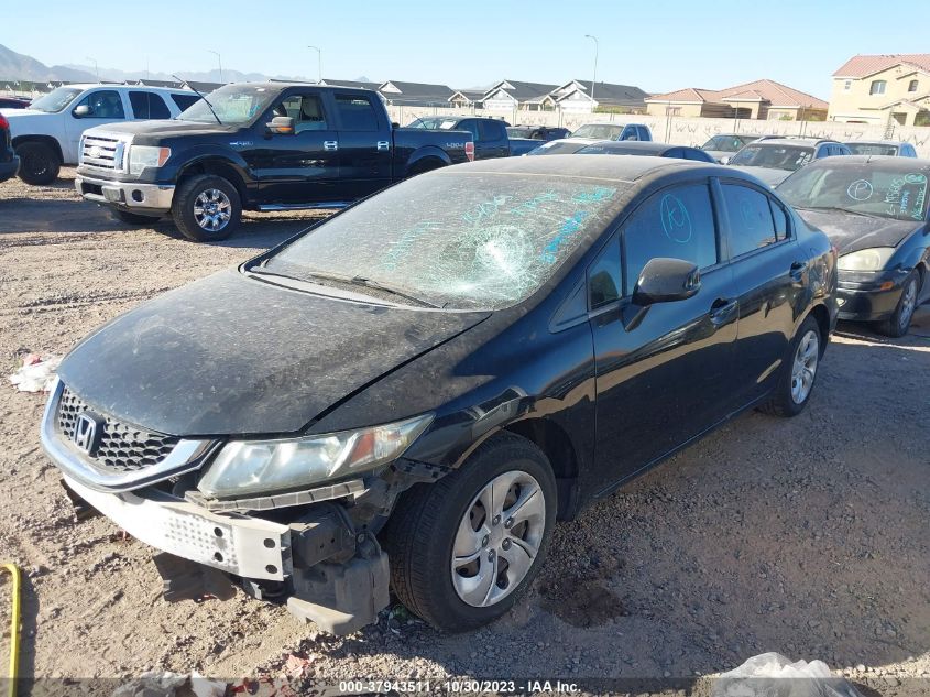 2013 HONDA CIVIC SDN LX - 19XFB2F53DE284174
