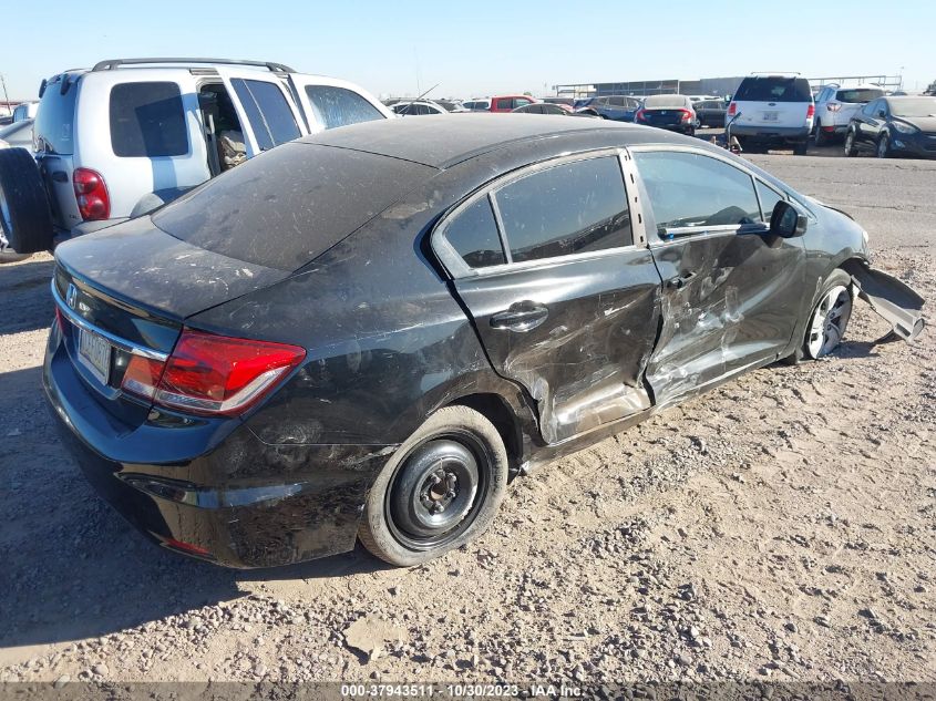 2013 HONDA CIVIC SDN LX - 19XFB2F53DE284174