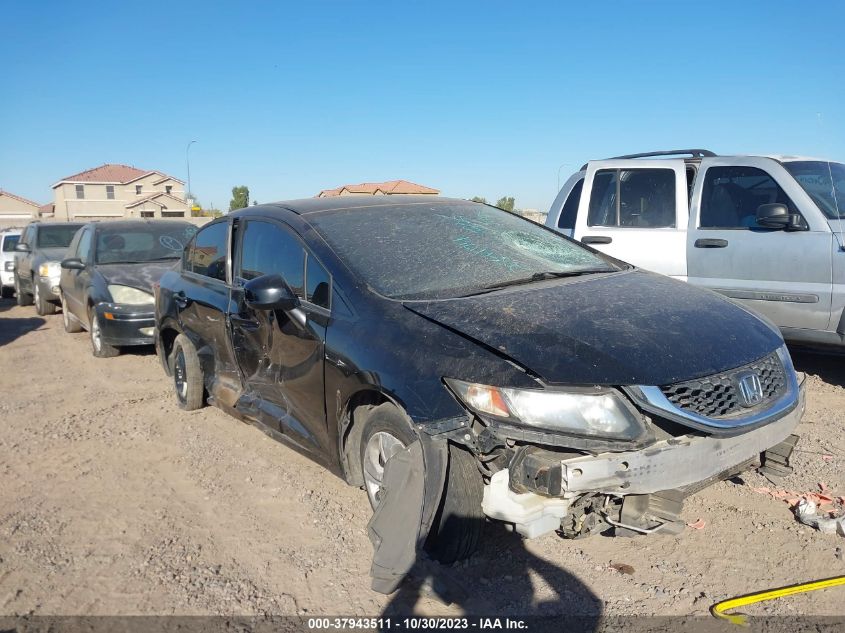 2013 HONDA CIVIC SDN LX - 19XFB2F53DE284174