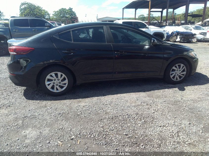 2018 HYUNDAI ELANTRA SE - KMHD74LF9JU520465