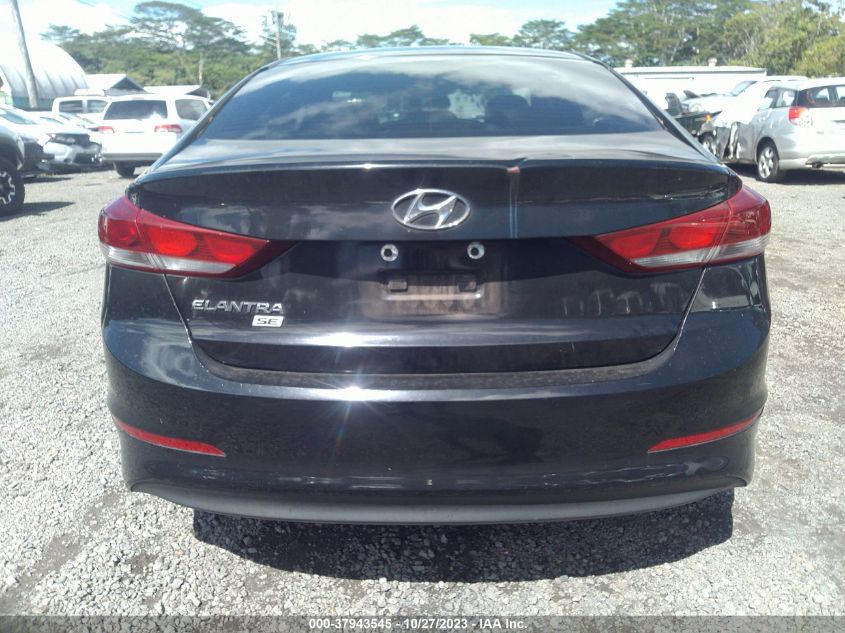 2018 HYUNDAI ELANTRA SE - KMHD74LF9JU520465