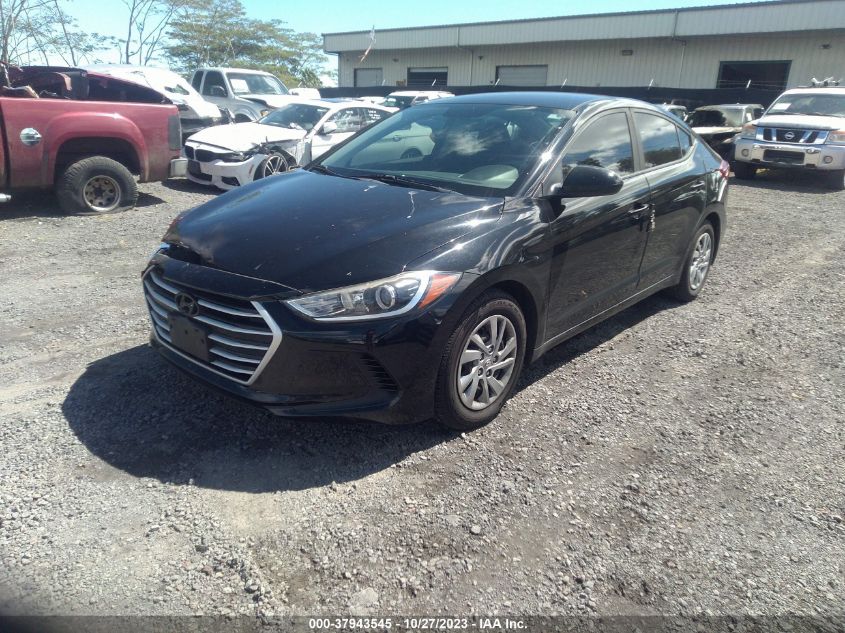 2018 HYUNDAI ELANTRA SE - KMHD74LF9JU520465